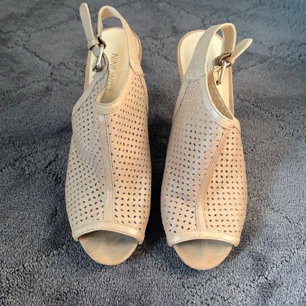 Women’s Shoes Tab/Nude Sandal Heels